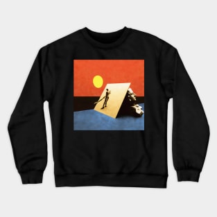 abstract illustration Crewneck Sweatshirt